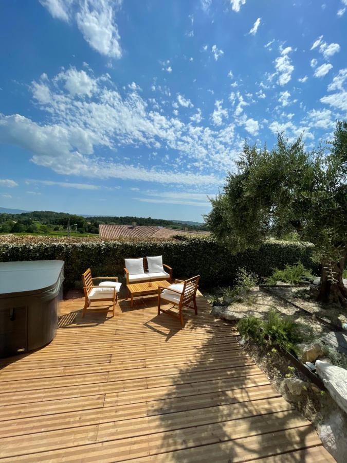 Chambre D'Hotes Avec Jacuzzi Ventoux Cocoon Bédoin Exterior photo